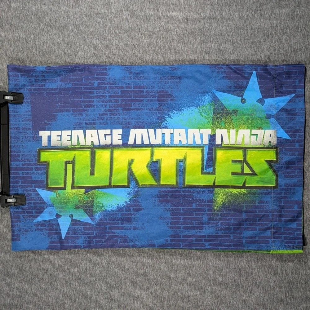 TMNT Teenage Mutant Ninja Turtles Time to Shell Up Pillowcases 2013 - Set of 2